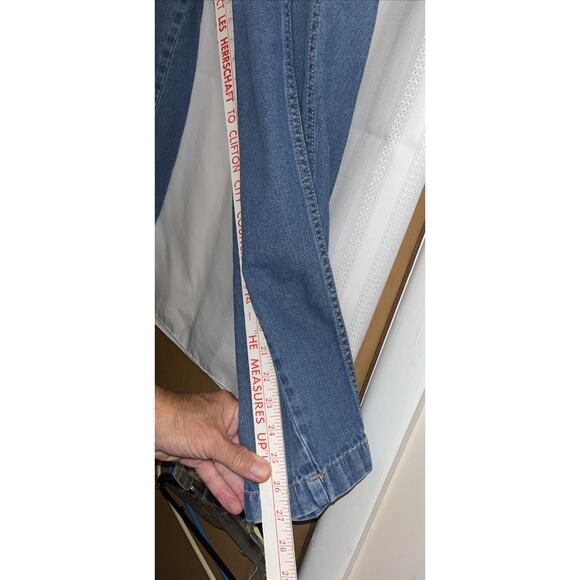 Roaman's Woman Pull on stretch jogging casual Jeans w/pockets elastic waist 20W - Picture 11 of 12